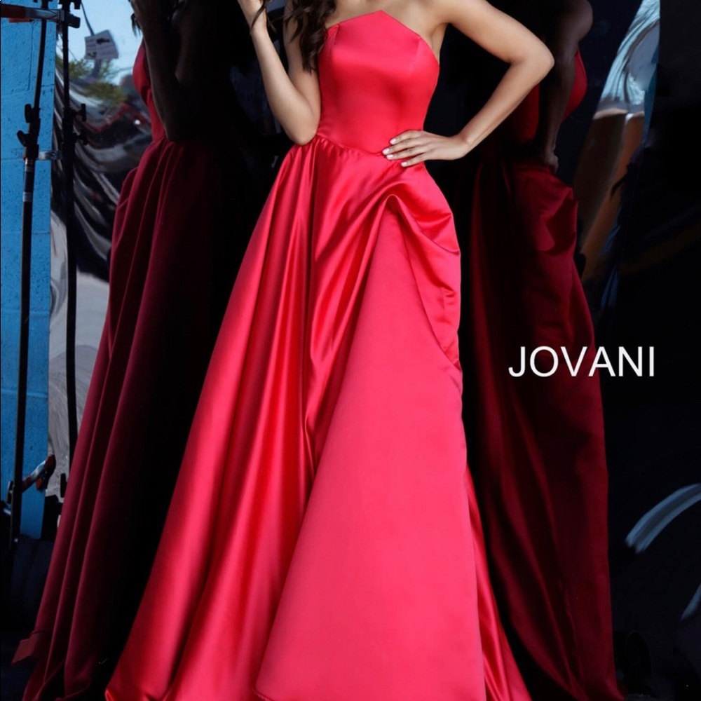 Jovani size 0 black ball gown. Style 67730. NWT